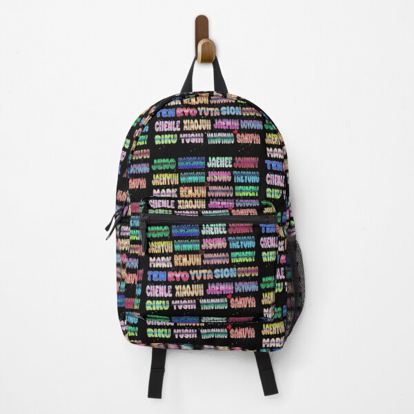 Item preview, NCT Name Collage Colorful Text Design designed and sold by arorar.