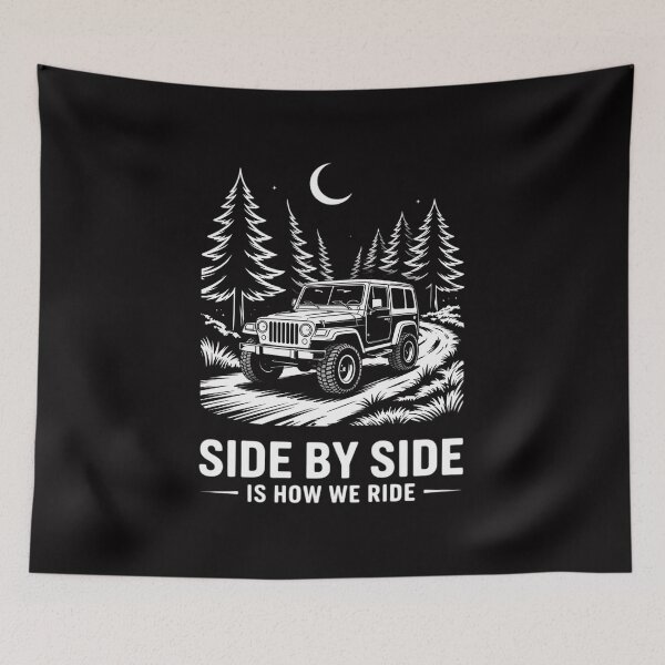 Item preview, Side By Side Is How We Ride - UTV designed and sold by GalaFunny.