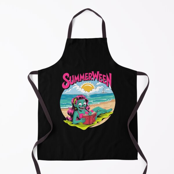 Item preview, Summerween Zombie Halloween Girl Spooky Beach Summers designed and sold by TechnicalSara.