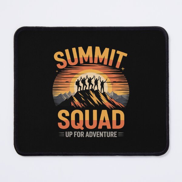 Item preview, Summit Squad Hiking Adventure Mountain designed and sold by TechnicalSara.