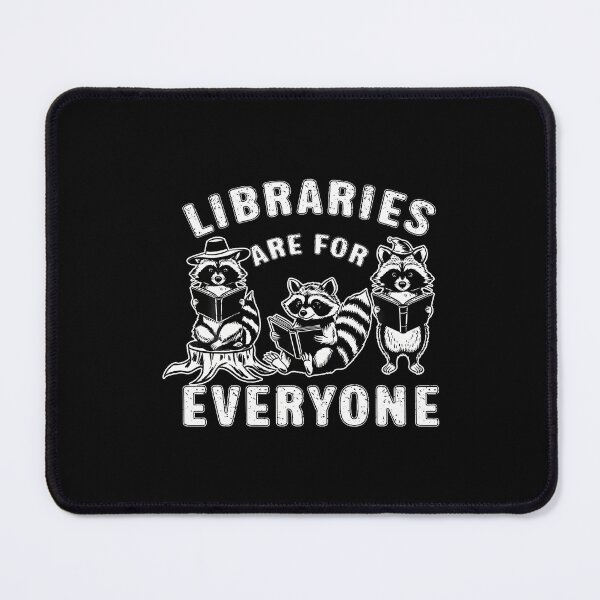 Item preview, Raccoon Libraries For Everyone Reading Book Lover Librarian designed and sold by DominiqueAngela.