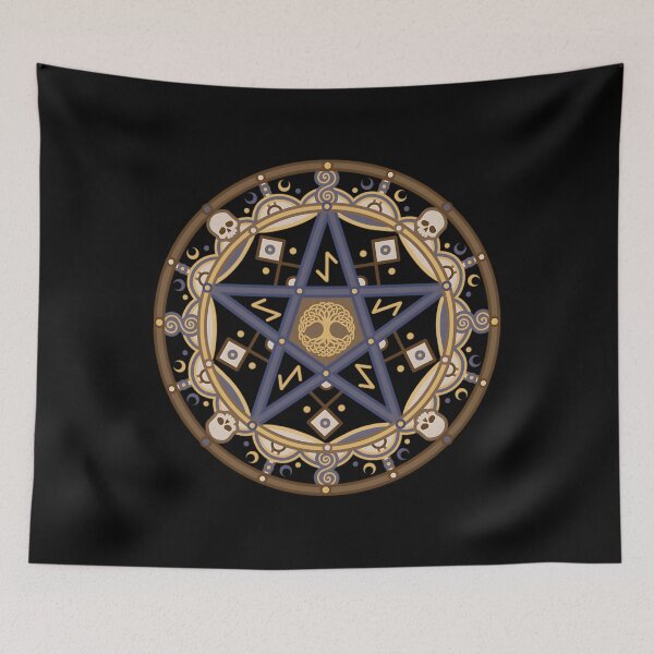 Item preview, Cute Ancestor Summoning Circle – Kawaii Witchy Magic designed and sold by ShellyBandy.