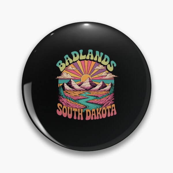 Item preview, Badlands South Dakota Nature Hiking Mountains Outdoors  designed and sold by DrewLeuschke.