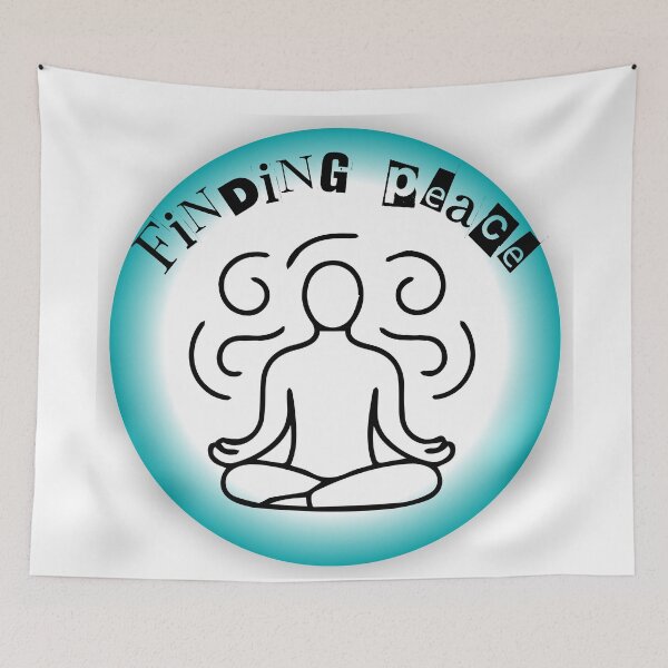 Item preview, Unique Finding Peace Art Designs - Happy Shopping designed and sold by GloriousArtSKD.