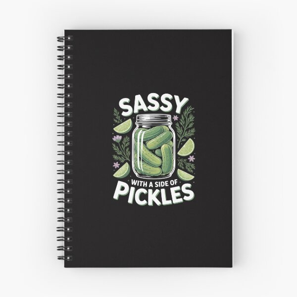 Item preview, Sassy with a Side of Pickles Trendy Pickle designed and sold by GalaFunny.