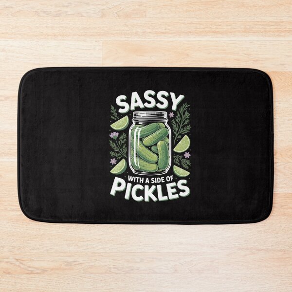 Item preview, Sassy with a Side of Pickles Trendy Pickle designed and sold by GalaFunny.
