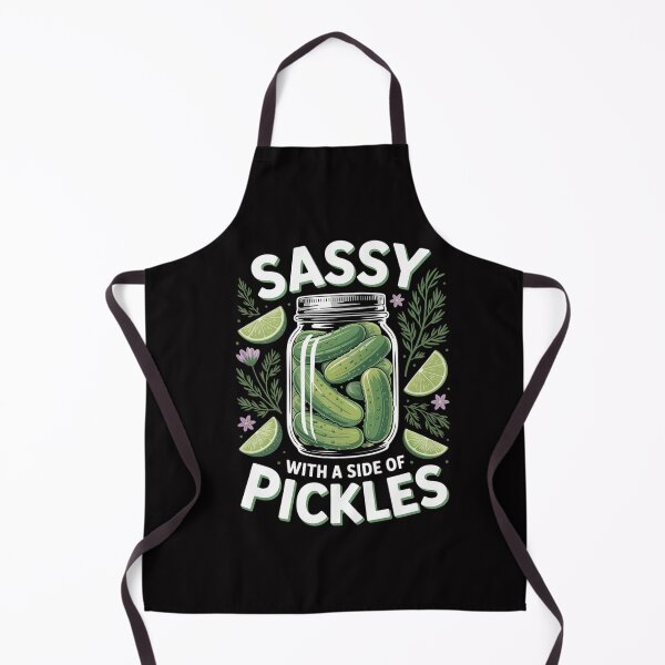 Item preview, Sassy with a Side of Pickles Trendy Pickle designed and sold by GalaFunny.