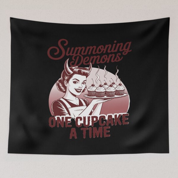 Item preview, Summoning Demons One Cupcake a Time Bakery designed and sold by TechnicalSara.