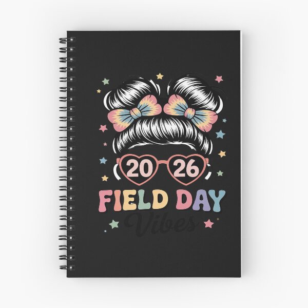 Item preview, Messy Bun Field Day 2025 Vibes Funny Teacher Student Tie Dye designed and sold by VladimiaPutin.