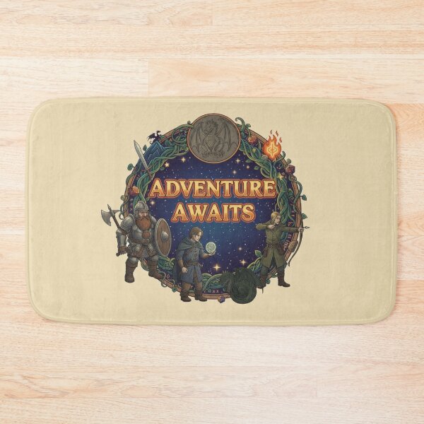 Item preview, Adventure Awaits designed and sold by Parody-is-King.