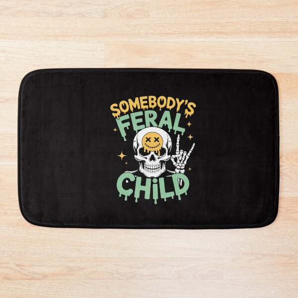 Item preview, Quotes Child Toddler Somebody's Feral Girl and Boy designed and sold by GalaFunny.