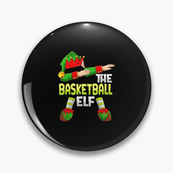 Item preview, Dabbing Elf Christmas Basketballer The Basketball Elf designed and sold by DominiqueAngela.