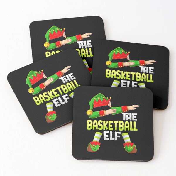 Item preview, Dabbing Elf Christmas Basketballer The Basketball Elf designed and sold by DominiqueAngela.