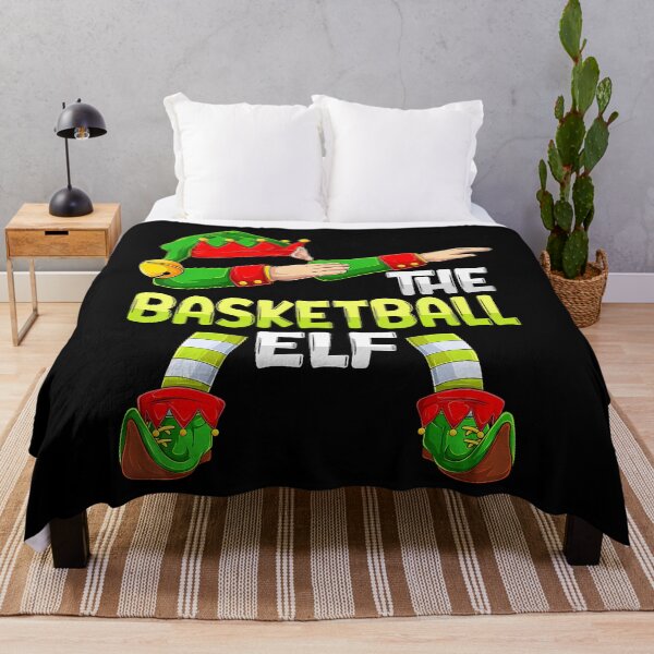Item preview, Dabbing Elf Christmas Basketballer The Basketball Elf designed and sold by DominiqueAngela.