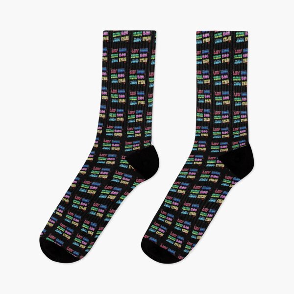 Item preview, NMIXX Member Names Colorful K-pop Typography Design designed and sold by arorar.