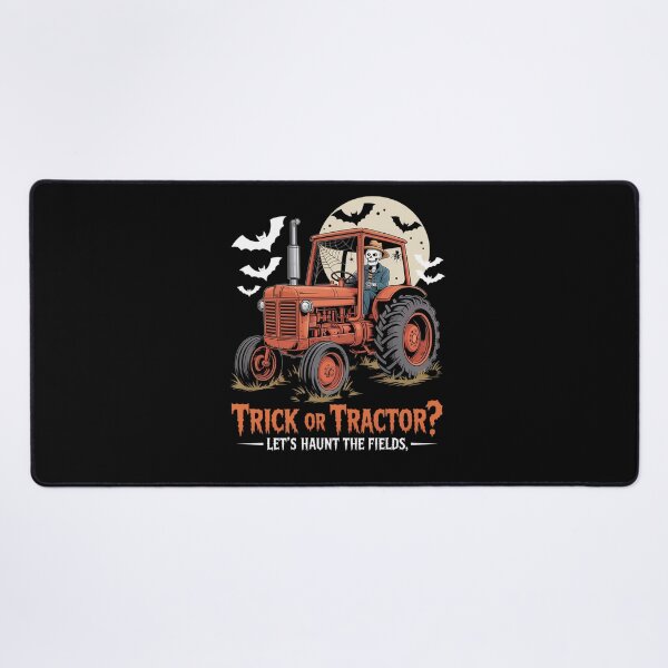 Item preview, Funny Farmer Costume Halloween Spooky Skeleton Drive Tractor designed and sold by MinaReinger.