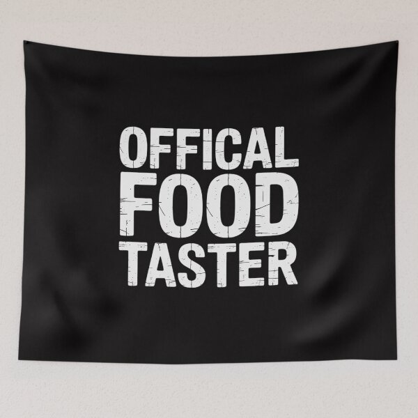 Item preview, Official Food Taster designed and sold by GalaFunny.