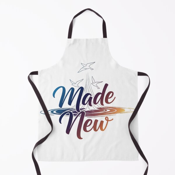 Item preview, Made New | Sunrise Renewal Christian Typography for Baptism & New Beginning Gifts designed and sold by ebocraft.