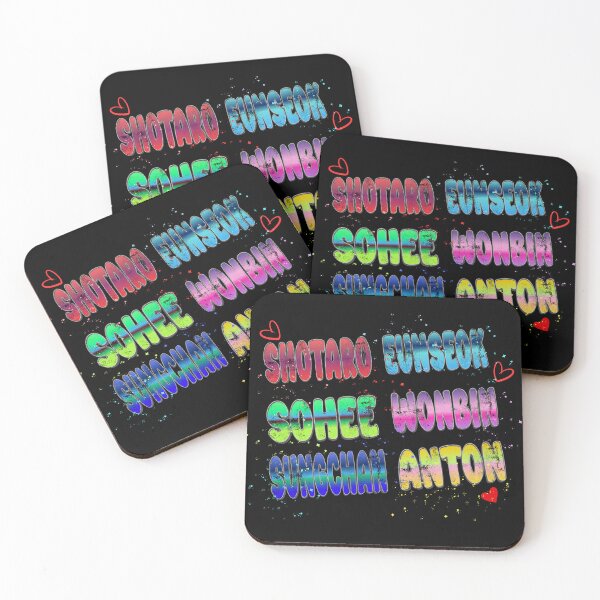 Item preview, RIIZE Members Rainbow Gradient K-pop Name Design designed and sold by arorar.