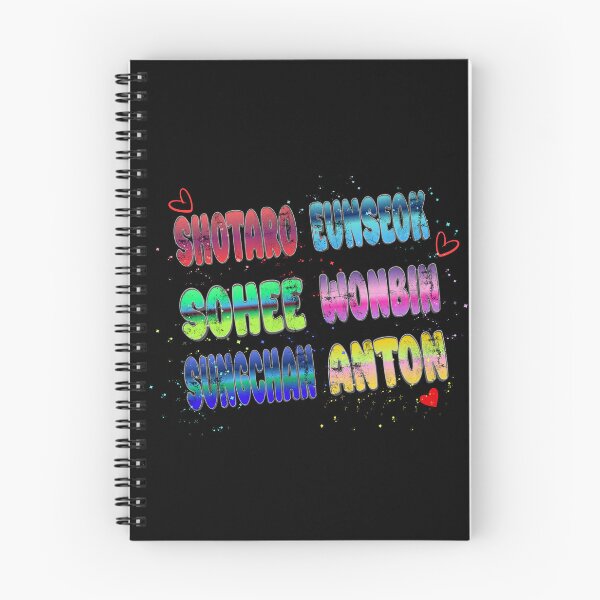 Item preview, RIIZE Members Rainbow Gradient K-pop Name Design designed and sold by arorar.