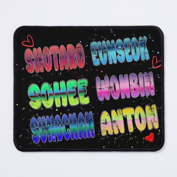 Item preview, RIIZE Members Rainbow Gradient K-pop Name Design designed and sold by arorar.