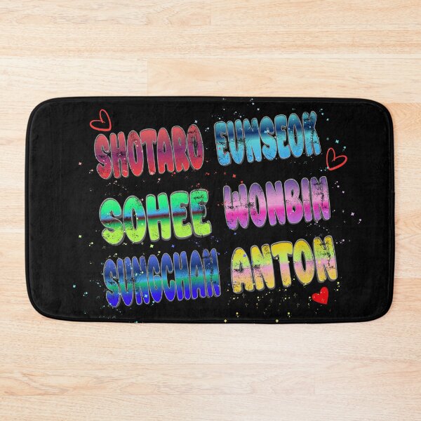 Item preview, RIIZE Members Rainbow Gradient K-pop Name Design designed and sold by arorar.