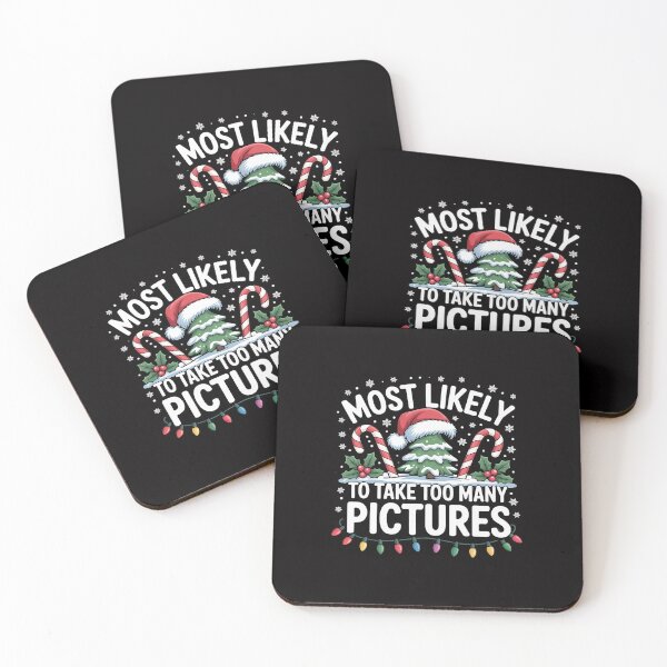 Item preview, Most Likely To Take Too Many Pictures Family Christmas designed and sold by GalaFunny.