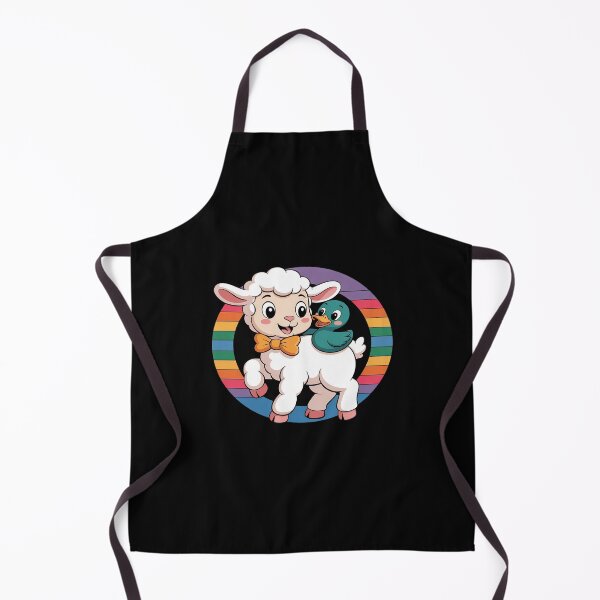 Item preview, Sunset Sheep And Duck Lamb Lambs designed and sold by TechnicalSara.