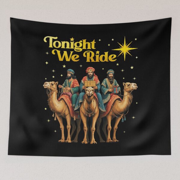 Item preview, Tonight We Ride Christmas designed and sold by PrettyInk.