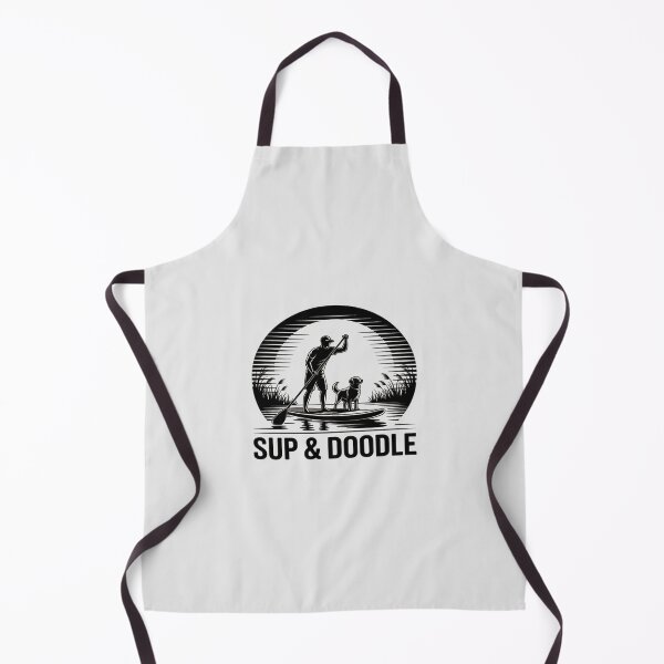 Item preview, SUP & Doodle Dog Lover Paddleboarding designed and sold by TechnicalSara.