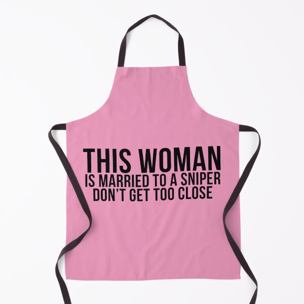 Item preview, this woman is married to a sniper funny designed and sold by Doooriginals.