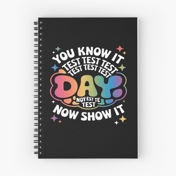 Item preview, Motivational Test Day Testing Day Teacher Student Test Day designed and sold by GaryPacheco6.