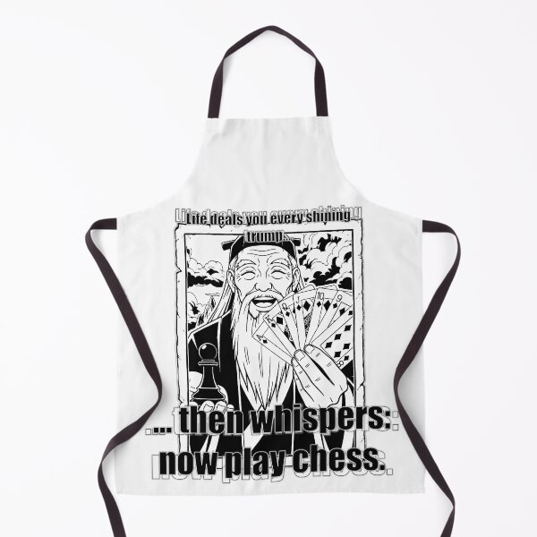 Item preview, Wise Sage with Cards & Chess — Manga Style Art designed and sold by ArhiStrategOne.