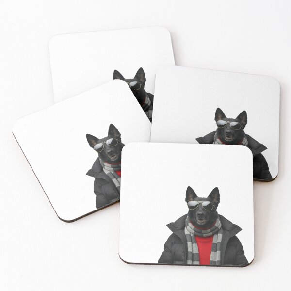 Item preview, Dutch Shepherd Winter Style | Cool Alpine Pet Art designed and sold by slydawgstudio.