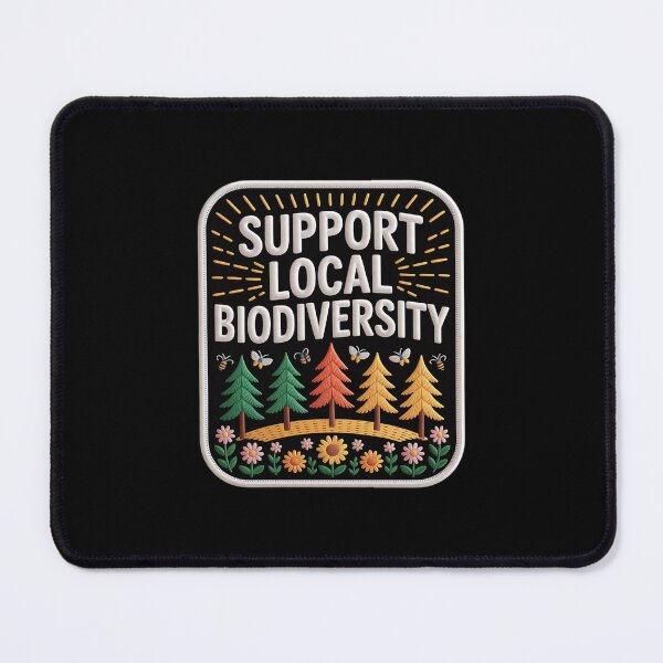 Item preview, Support Local Biodiversity Nature Supporter Environment designed and sold by TechnicalSara.
