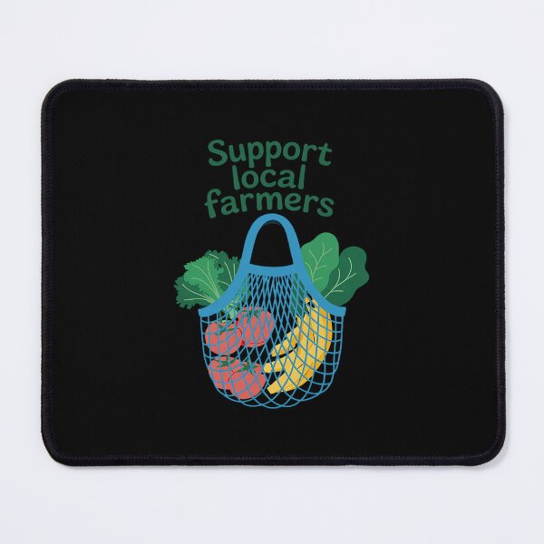 Item preview, Support Local Farmers Grocery Bag Veggie Market designed and sold by TechnicalSara.