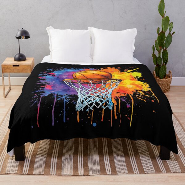 Item preview, Basketball Colorful Drip Graphic designed and sold by ElizabethVivan.