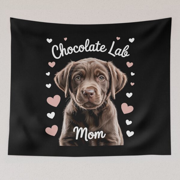 Item preview, Chocolate Lab Mama Mother's Day Mum  designed and sold by RayArmstrong.