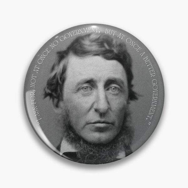 Item preview, Henry David Thoreau - "I ask for, not at once no government..." Version 2 designed and sold by TofuingHo.