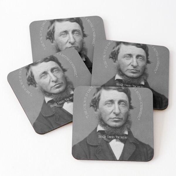 Item preview, Henry David Thoreau - "I ask for, not at once no government..." Version 2 designed and sold by TofuingHo.