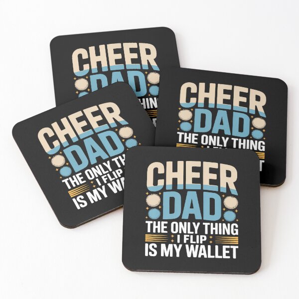 Item preview, Cheer Dad The Only Thing I Flip Is My Wallet designed and sold by JenniferJanice.