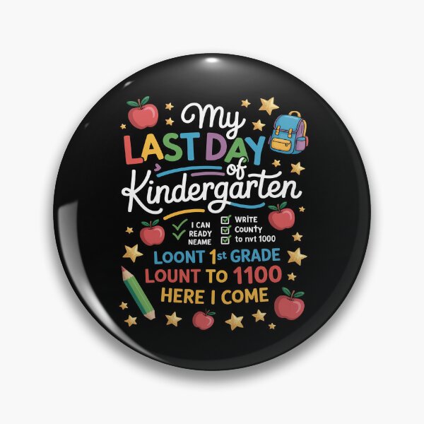 Item preview, My Last Day Of Kindergarten 1st Grade Here I Come Graduation designed and sold by JessicaWalshdf.
