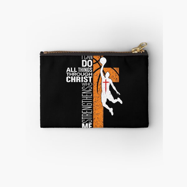 Item preview, Philippians 413 Christian Basketball Religious Bible Verse designed and sold by MonicaSophie.
