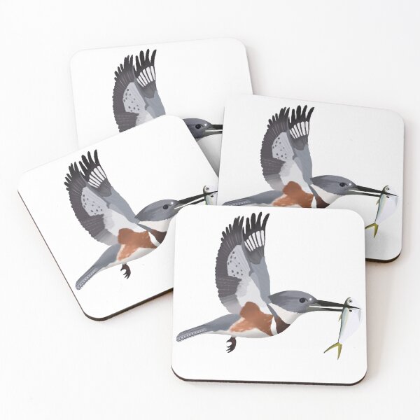 Item preview, Belted Kingfisher with a Shad designed and sold by Joe Hernandez.