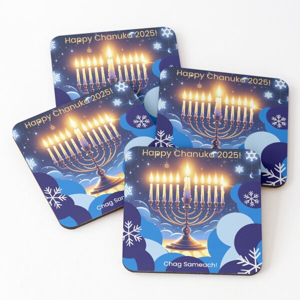 Item preview, Happy Chanuka 2025! designed and sold by Judydcreates.