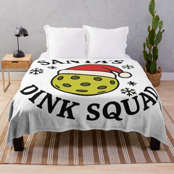 Item preview, Santa’s Dink Squad – Christmas Pickleball Emblem designed and sold by techy-rrr.