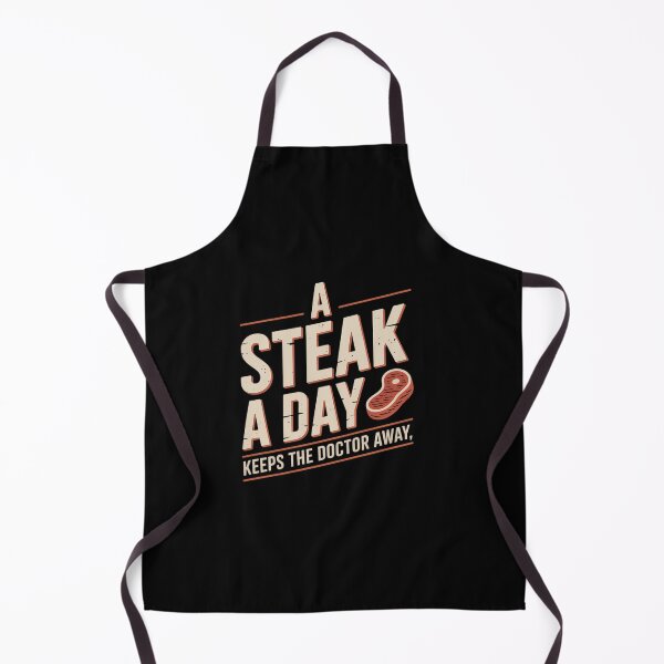 Item preview, A Steak A Day Carnivore Diet Anti-Vegan Anti-Vegetarian designed and sold by estellaken.