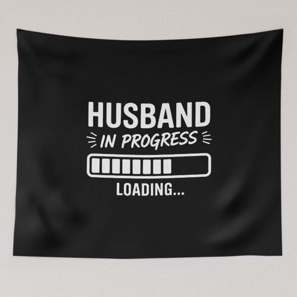 Item preview, Husband In Progress Engaged Engagement Announcement Married designed and sold by RustsyMin.