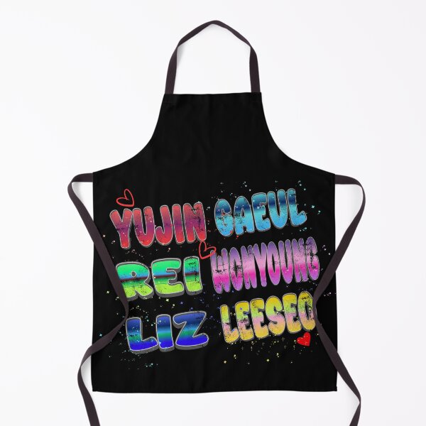 Item preview, IVE Members Colorful Name Art designed and sold by arorar.