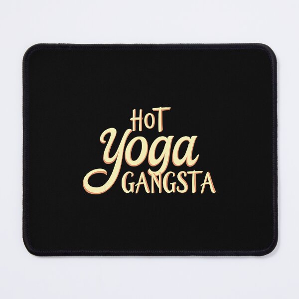 Item preview, Hot Yoga Gangsta And Meditation - Namaste Vintage Yoga designed and sold by MonicaSophie.